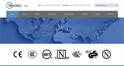 Desktop Screenshot of nemko.co.uk