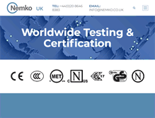 Tablet Screenshot of nemko.co.uk